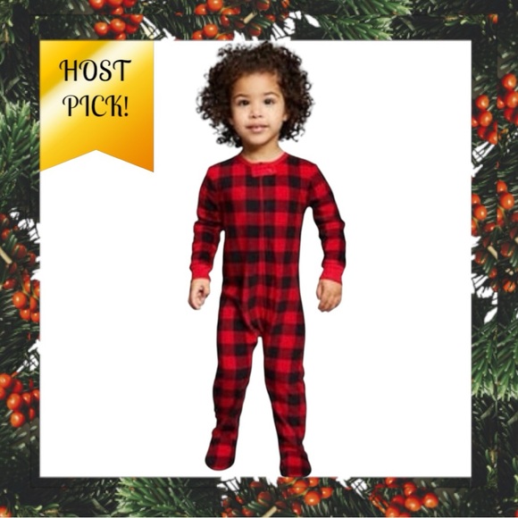 🆕EDDIE BAUER BABY SLEEPERS in Buffalo Plaid! Comfy, Warm & Well made! 6 Months - Picture 2 of 14